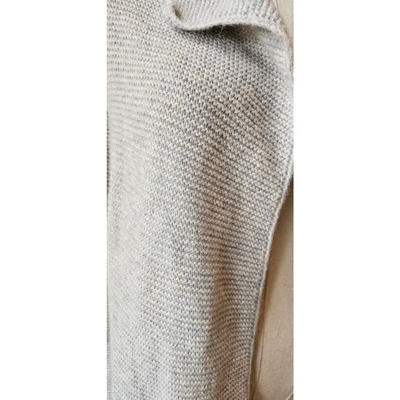 Boden Alpaca Wool Blend Open Front Knit Cardigan Sweater Women Size S Pale Blue - Picture 2 of 5